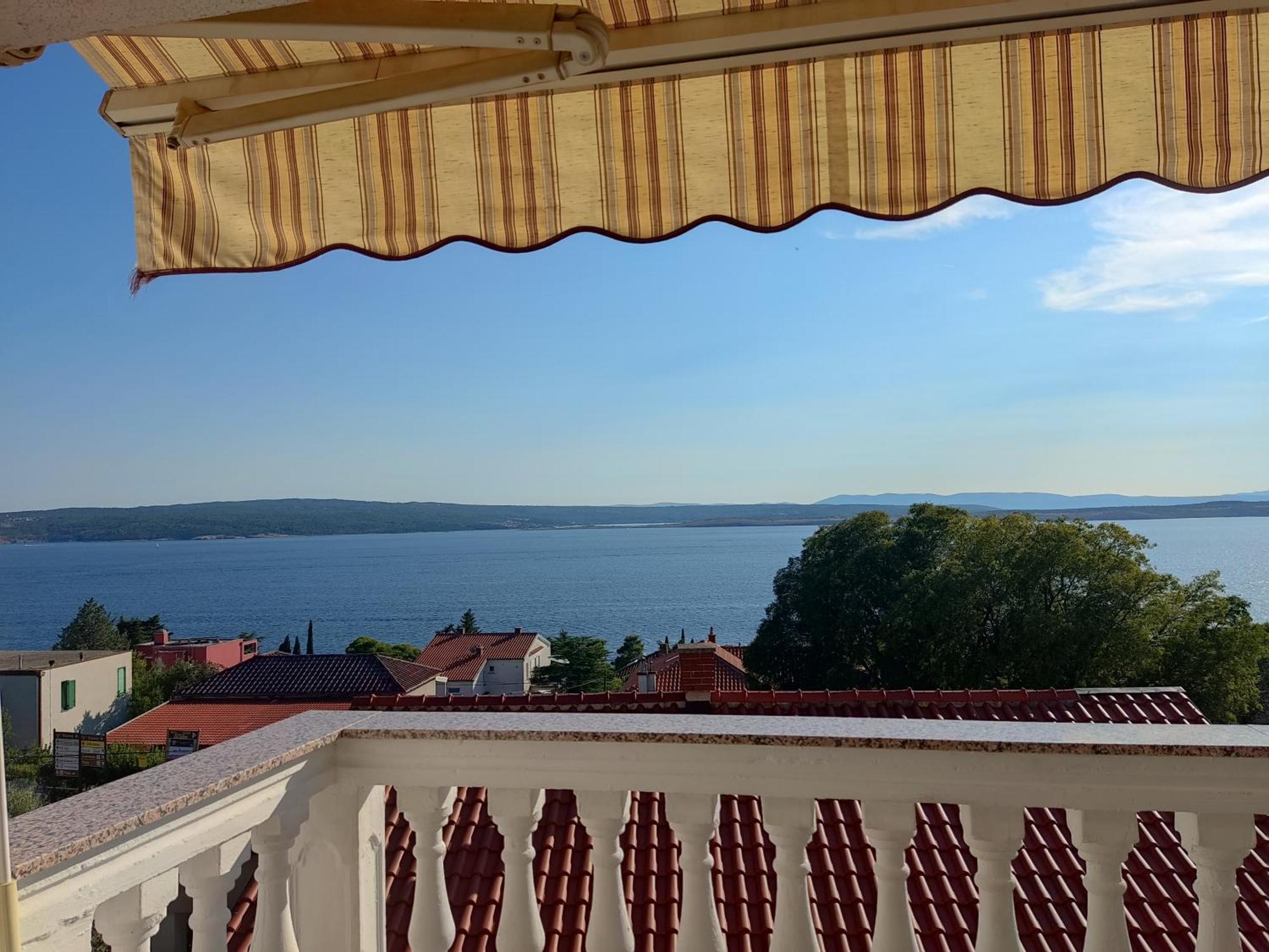 Apartment Teresa With Big Terrace Dramalj Crikvenica Kültér fotó