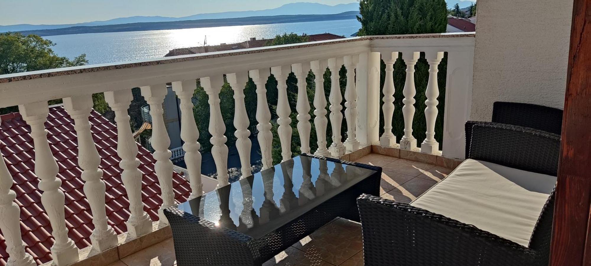 Apartment Teresa With Big Terrace Dramalj Crikvenica Kültér fotó